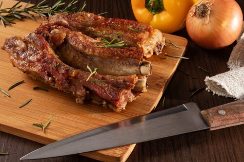 Pork Loin Ribs 1kg - Click Image to Close